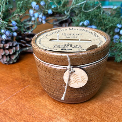 Campfire Marshmallow Soy Candles-Local Delivery