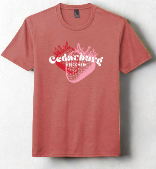 Strawberry Chic Triblend Tee