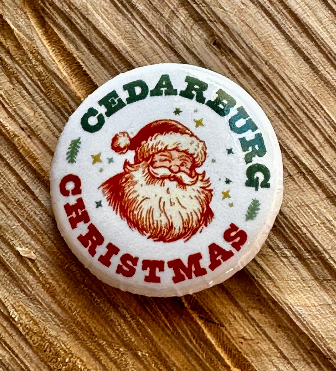 Cedarburg Christmas Pin