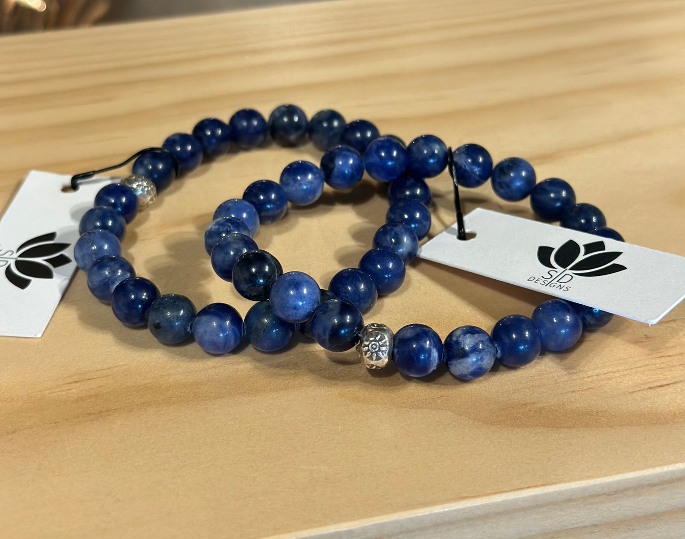 Semi Precious Stone Stretch Bracelet