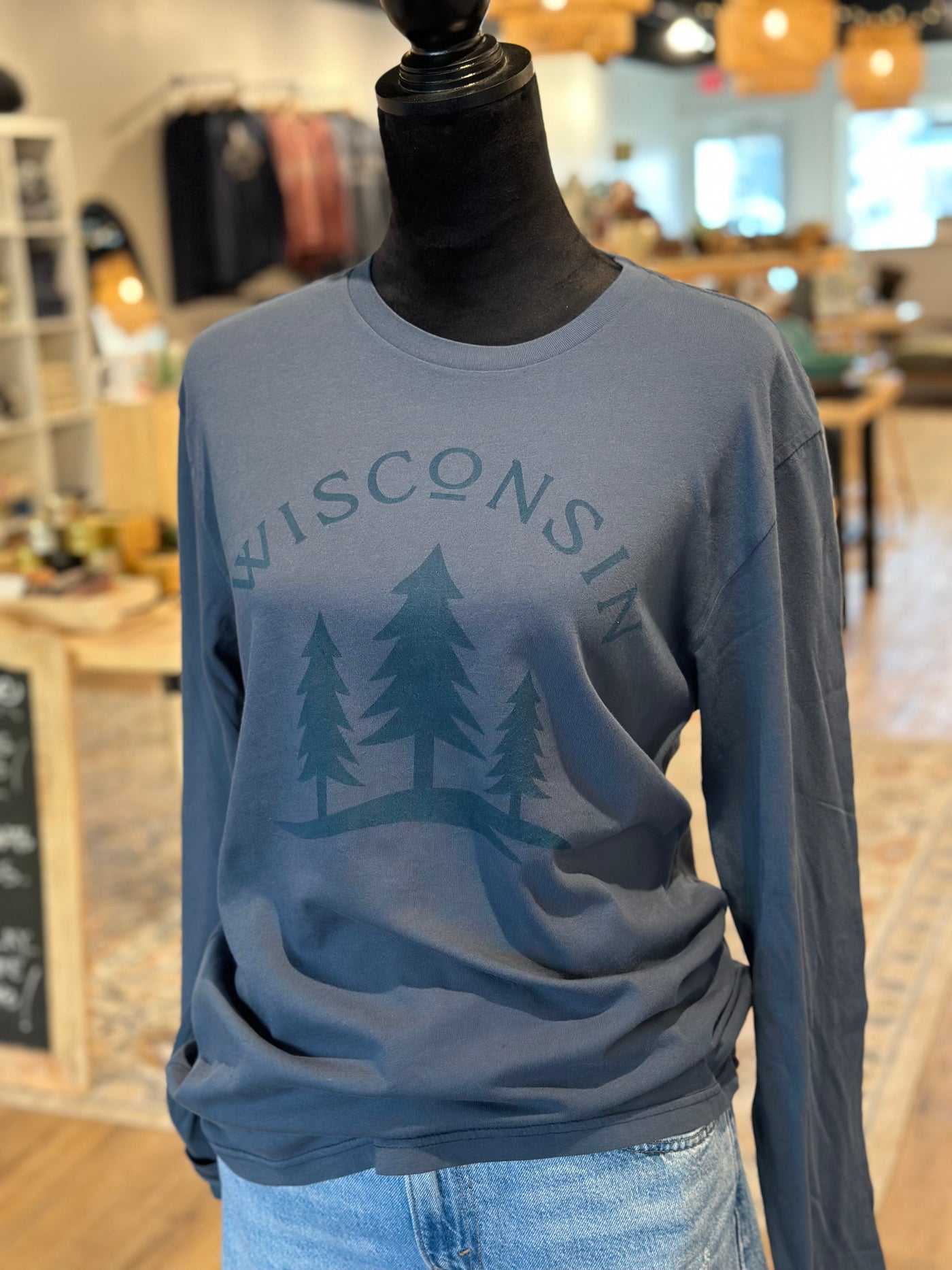 Three Tree Wisconsin Long Sleeve Tee