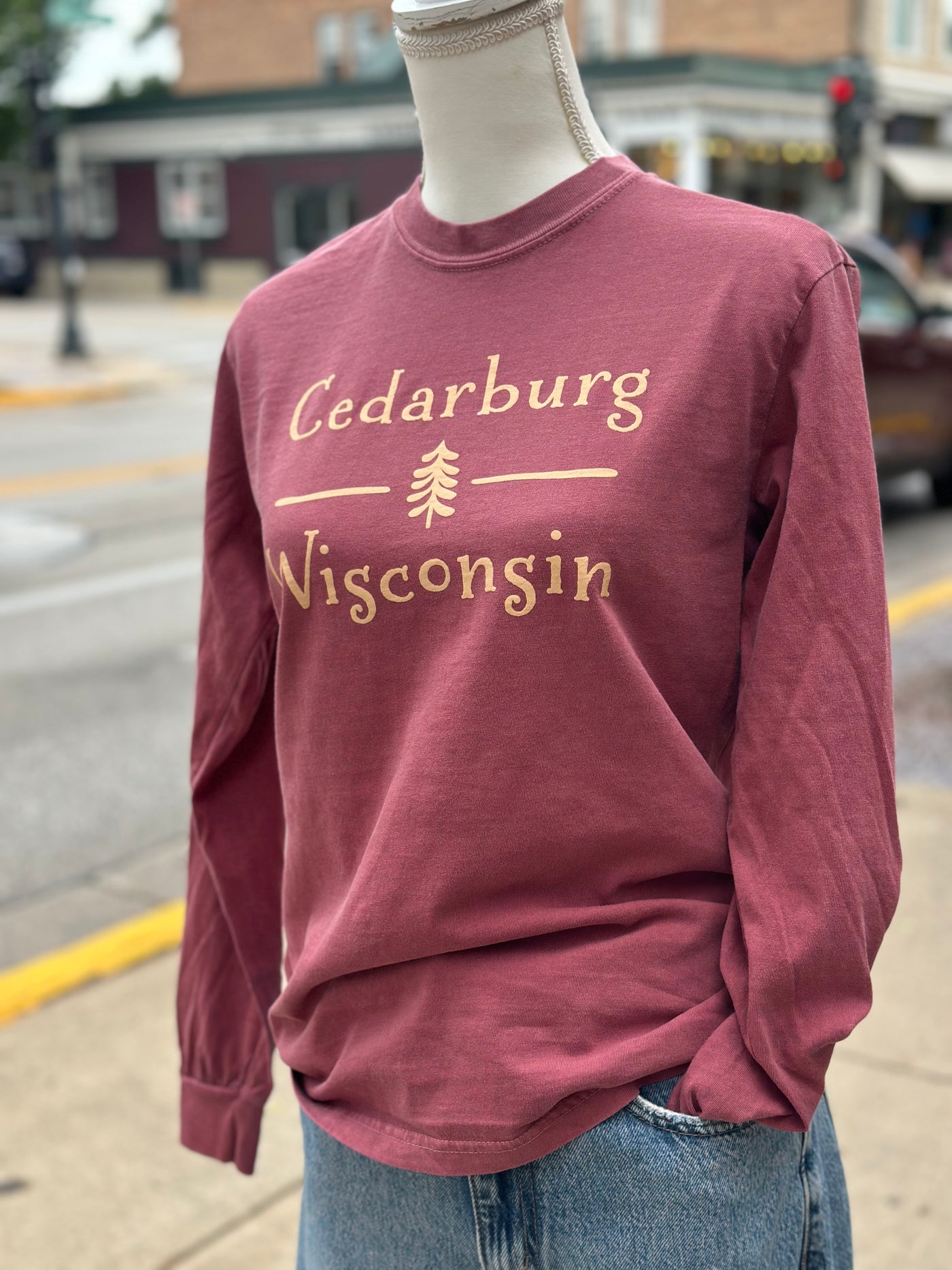 Cedar Tree Cedarburg Long Sleeve Tee