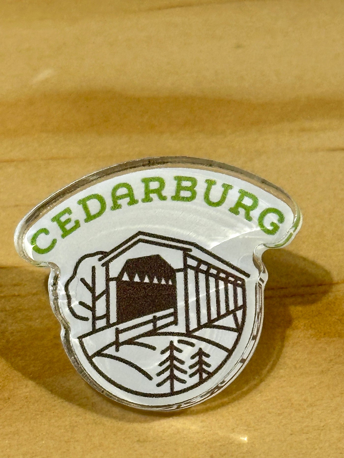 Covered Bridge Pin