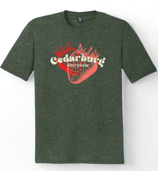 Strawberry Chic Triblend Tee