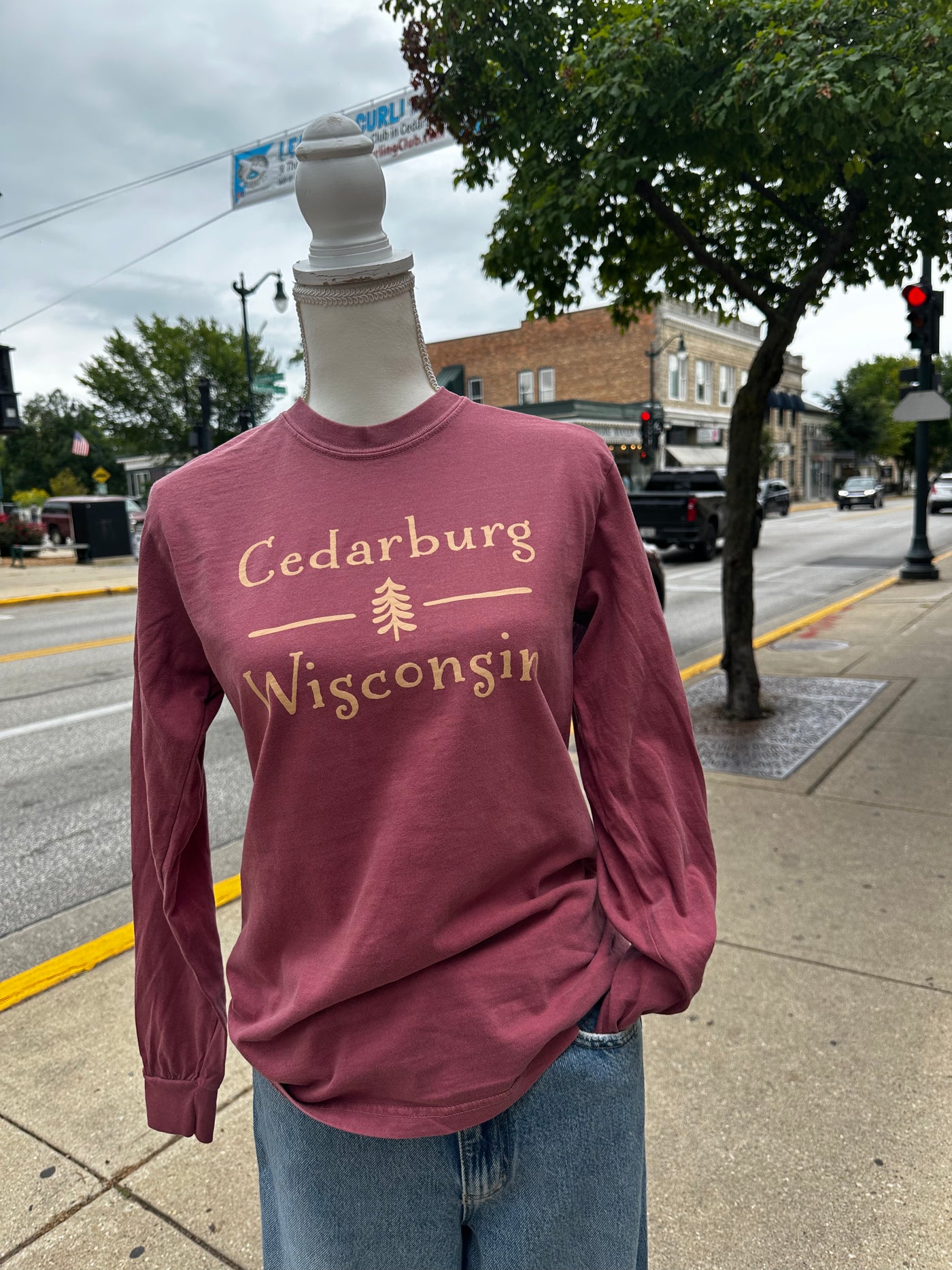 Cedar Tree Cedarburg Long Sleeve Tee