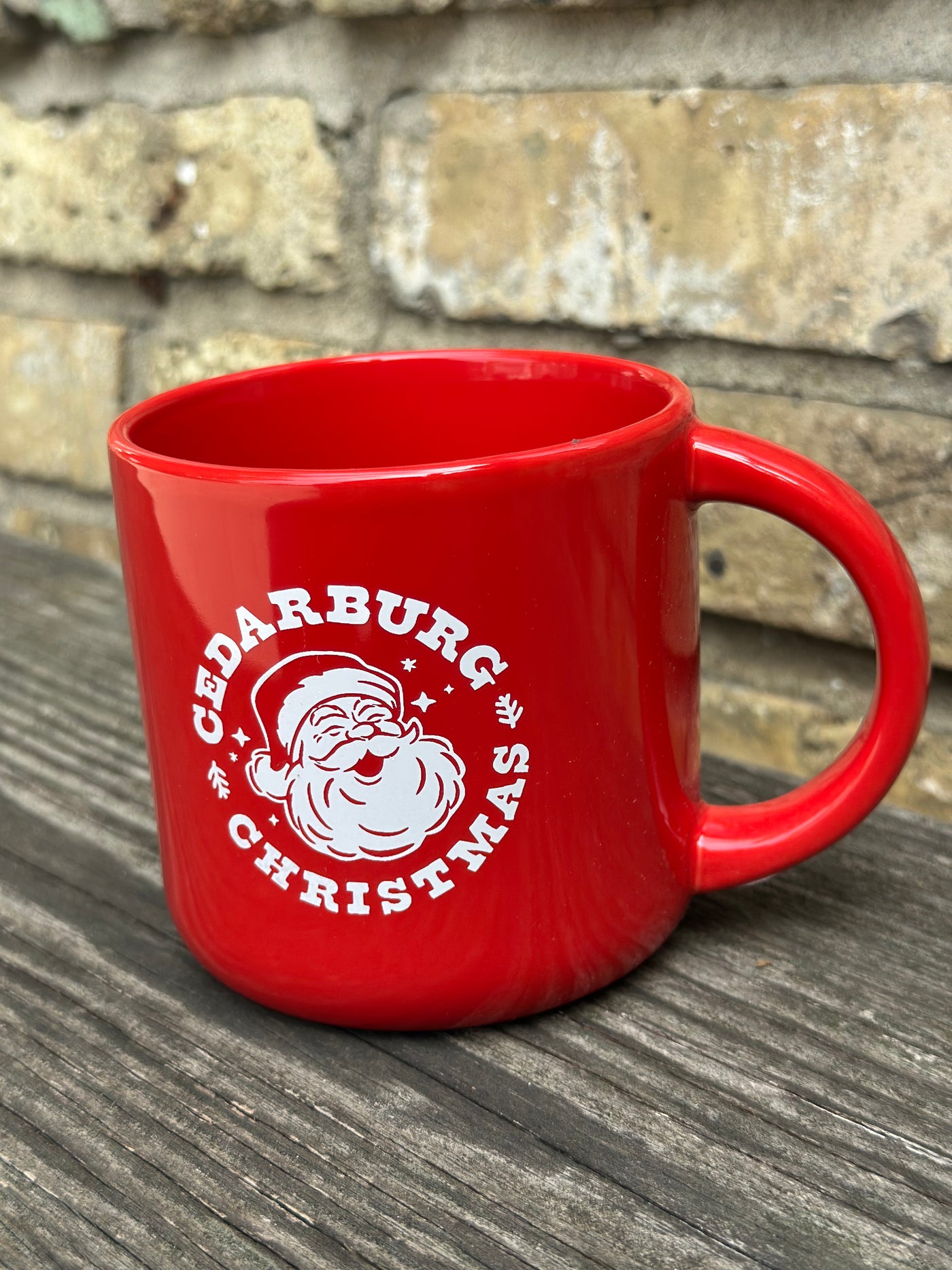 Cedarburg Santa Mug