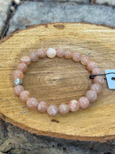 Semi Precious Stone Stretch Bracelet