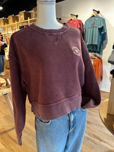 Corded Cedarburg Star Boxy Pullover