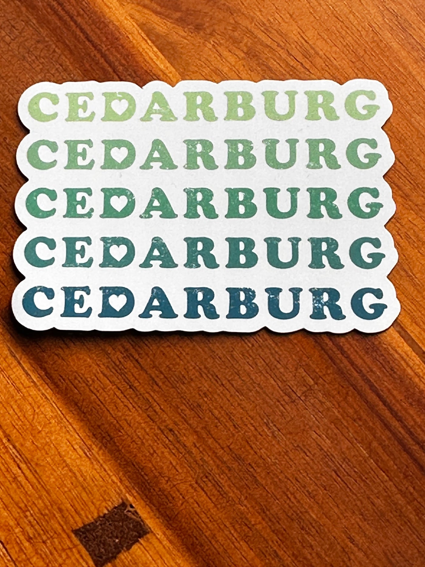 Cedarburg Blue Ombre Magnet