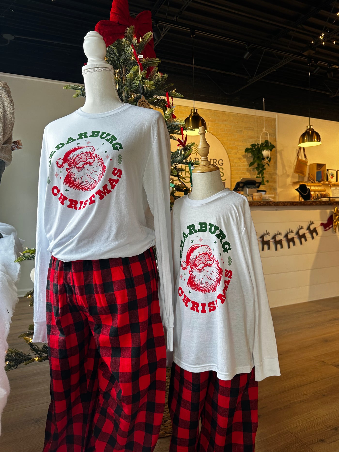 Cedarburg Christmas Youth Pajama Set