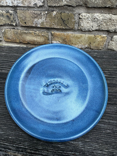 Stamped Ceramic Plate