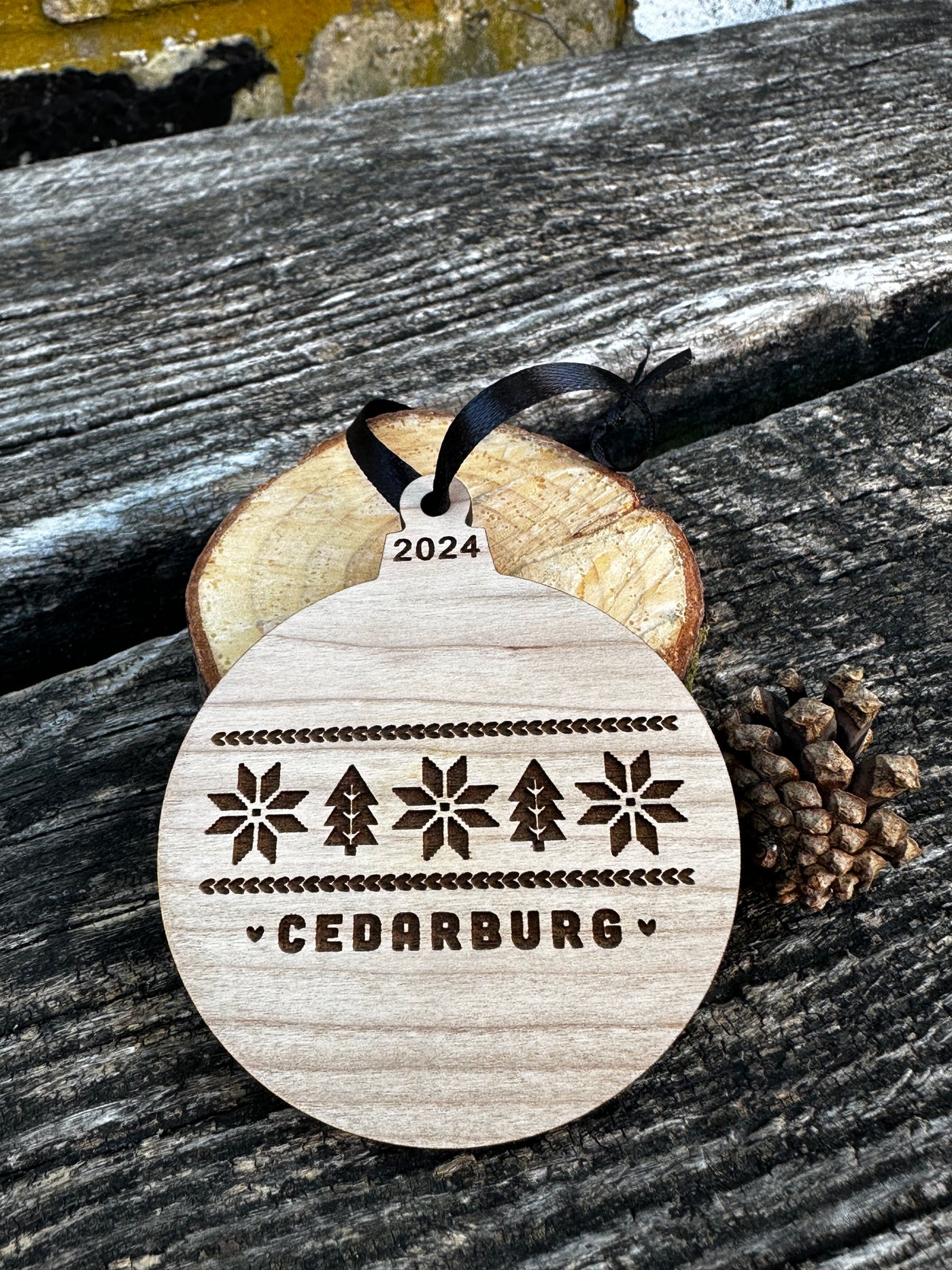 Wooden Christmas Ornaments