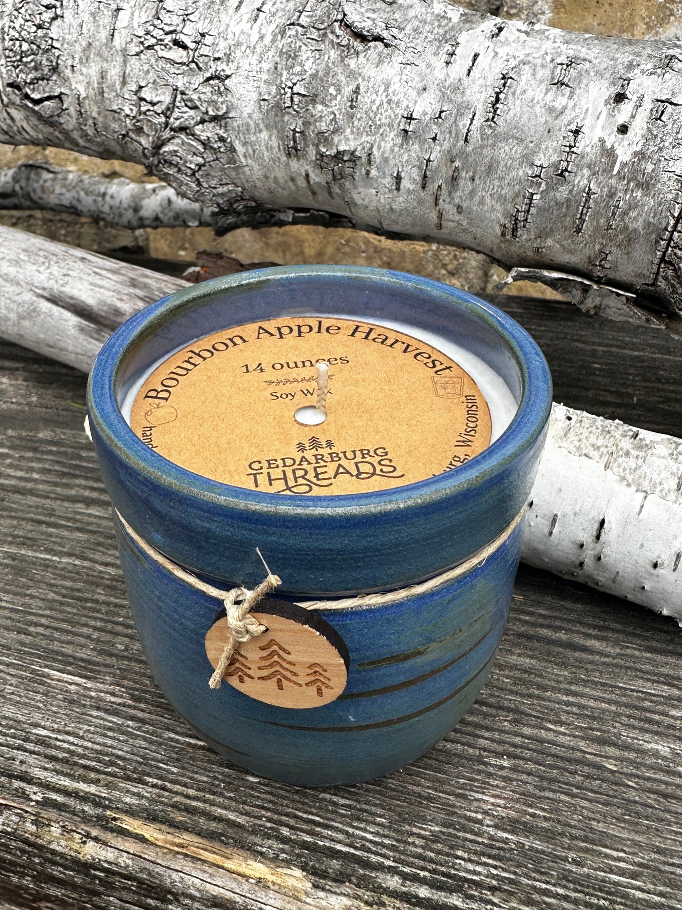 Bourbon Apple Harvest Soy Candle