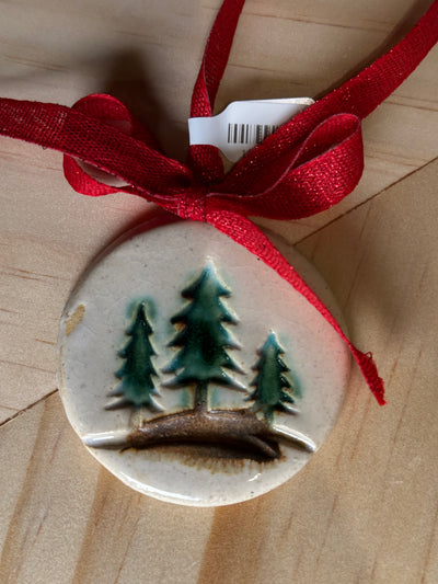 Cedarburg/Wisconsin/Tree Handmade Ceramic Ornament