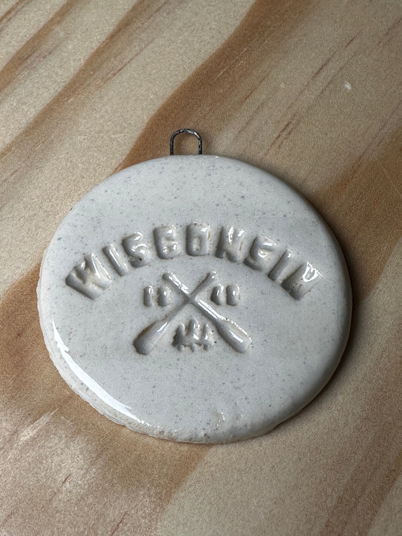 Cedarburg/Wisconsin/Tree Handmade Ceramic Ornament