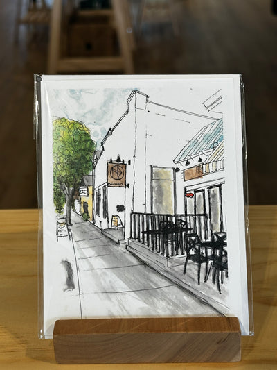 Cedarburg Watercolor & Pen card w/ envelope - Pack of 6