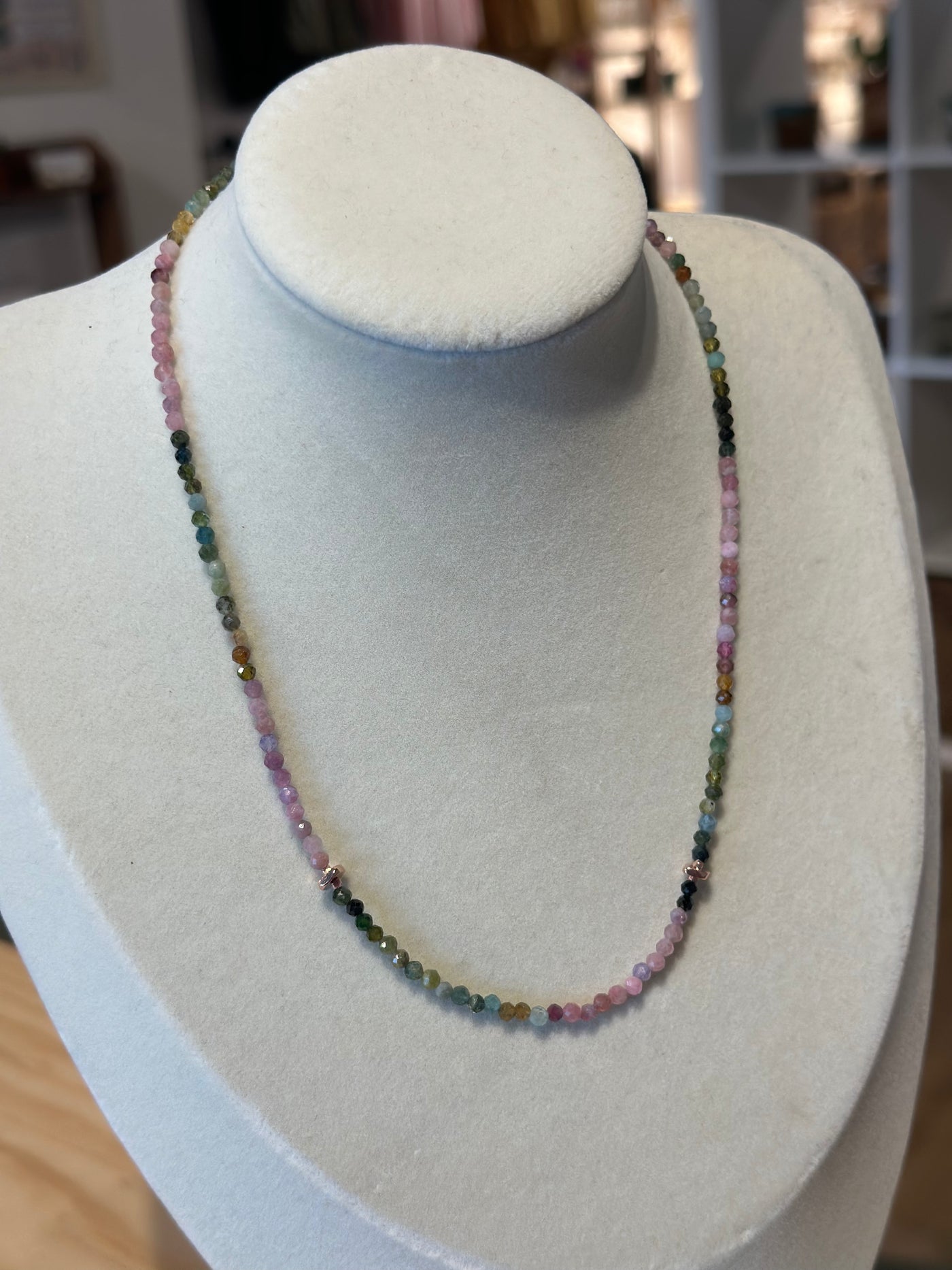 Semi Precious Stone Necklace