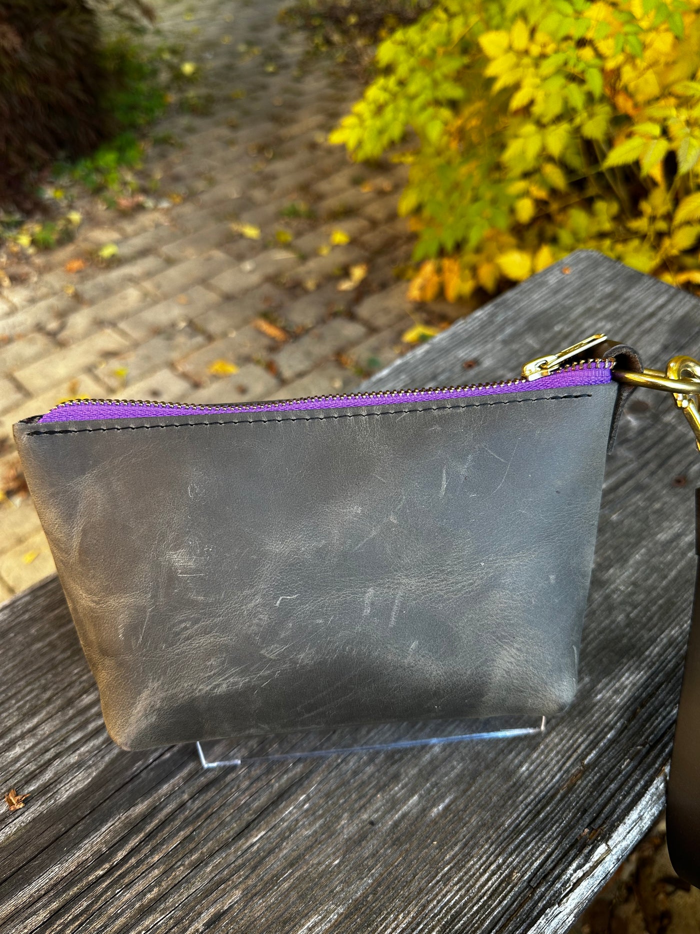 Leather Mini Travel Case