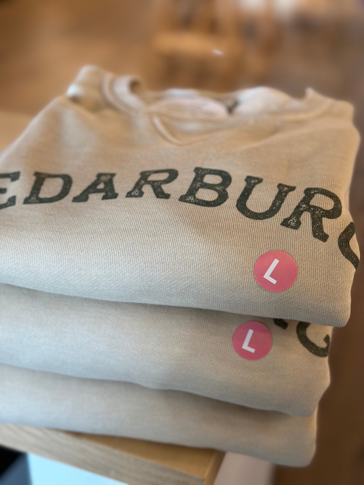 Cedarburg Women's Burnout Crewneck