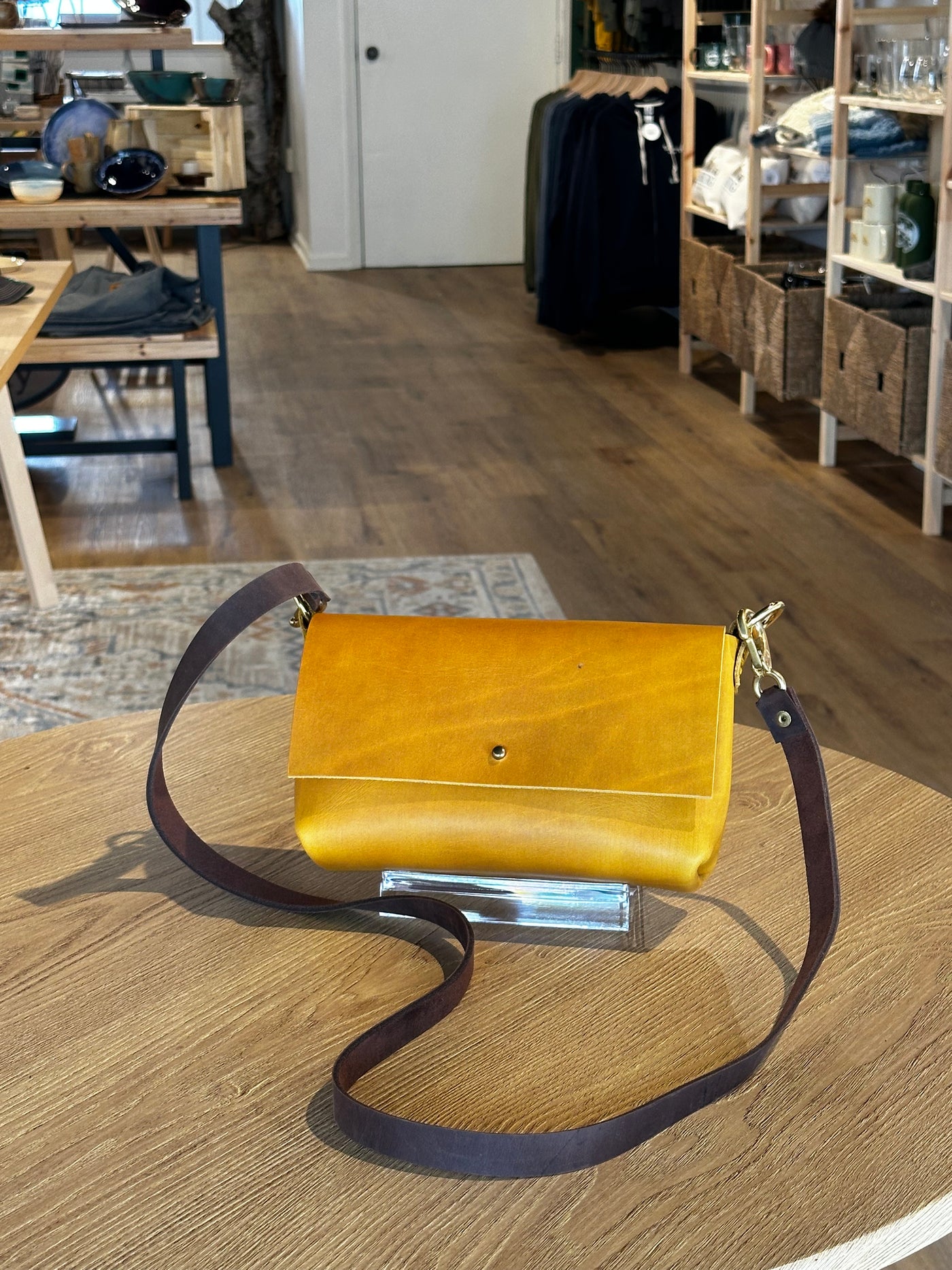 Foldover Crossbody Bag