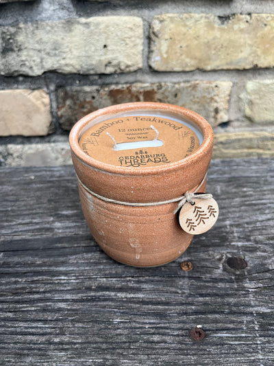 Bamboo + Teakwood Soy Candle