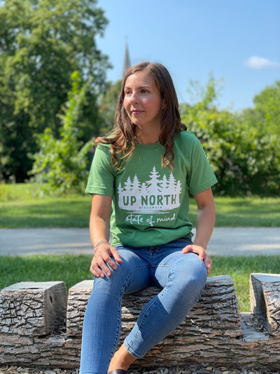 Wooded Up North Unisex Tees - Local  Delivery