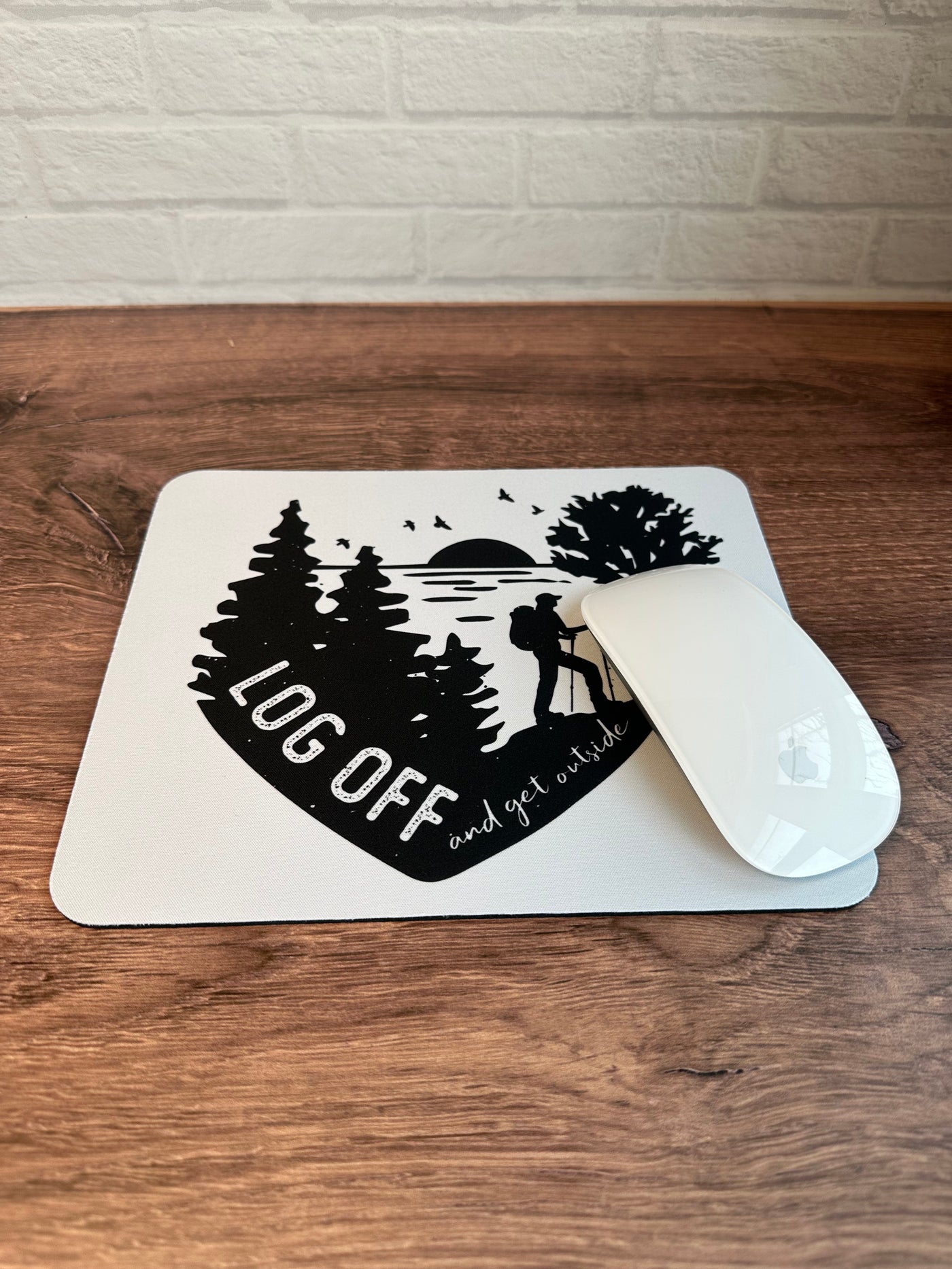 Log Off Mouse Pad