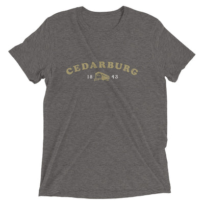 Cedarburg Covered Bridge Triblend Unisex t-shirt | 11 color choices